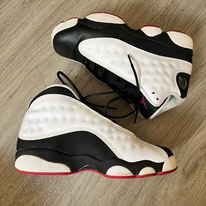 Who Dat Jordan 13s Size 6.5 Gradeschool
